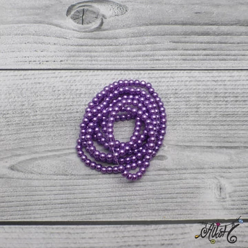 4mm-viaszgyongy-lila