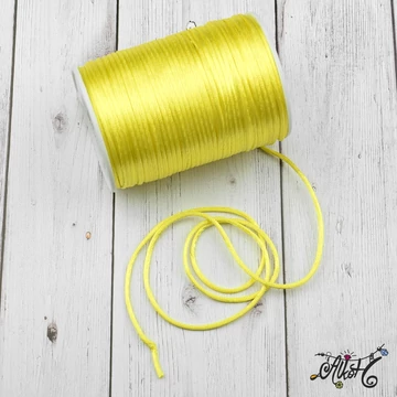 sarga-citromsarga-zsinor-selyem-nylon