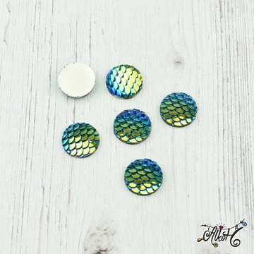 kaboshon-pikkelymintas-kek-zold-12mm