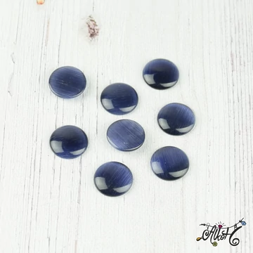 Üveglencse, 12 mm - sötétkék