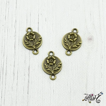 viragos-antikbronz-osszekoto-medal