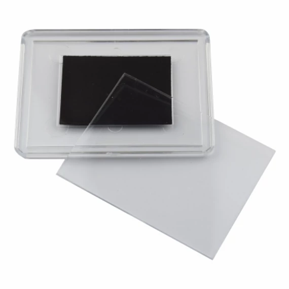 Plexi hűtőmágnes (kicsi) 60x45mm