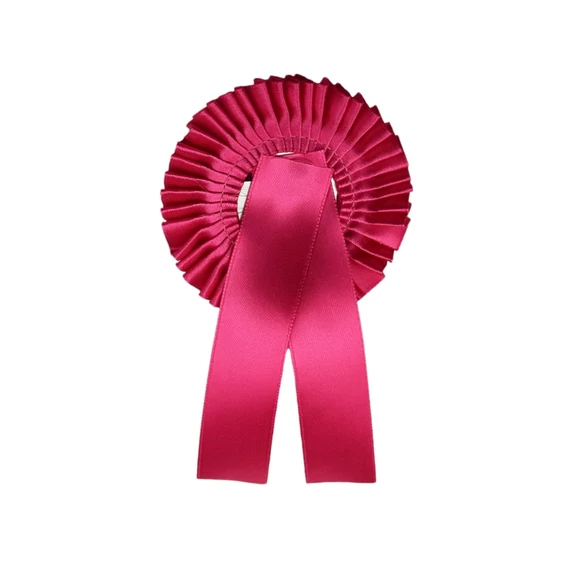 Rozetta magenta 44mm-es kitűzőhöz